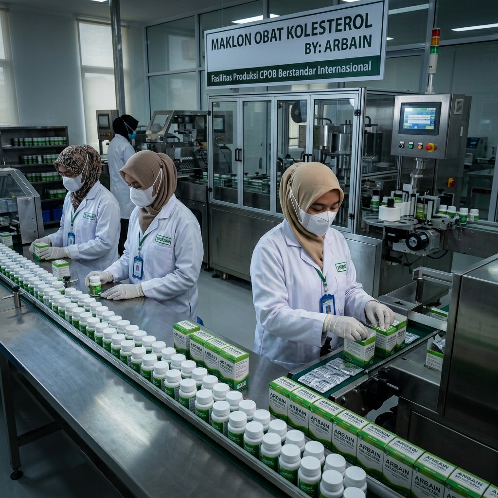 Mengoptimalkan Kesehatan Anda dengan Jasa Maklon Obat Kolesterol yang Tepat | Pabrik Maklon Arbain