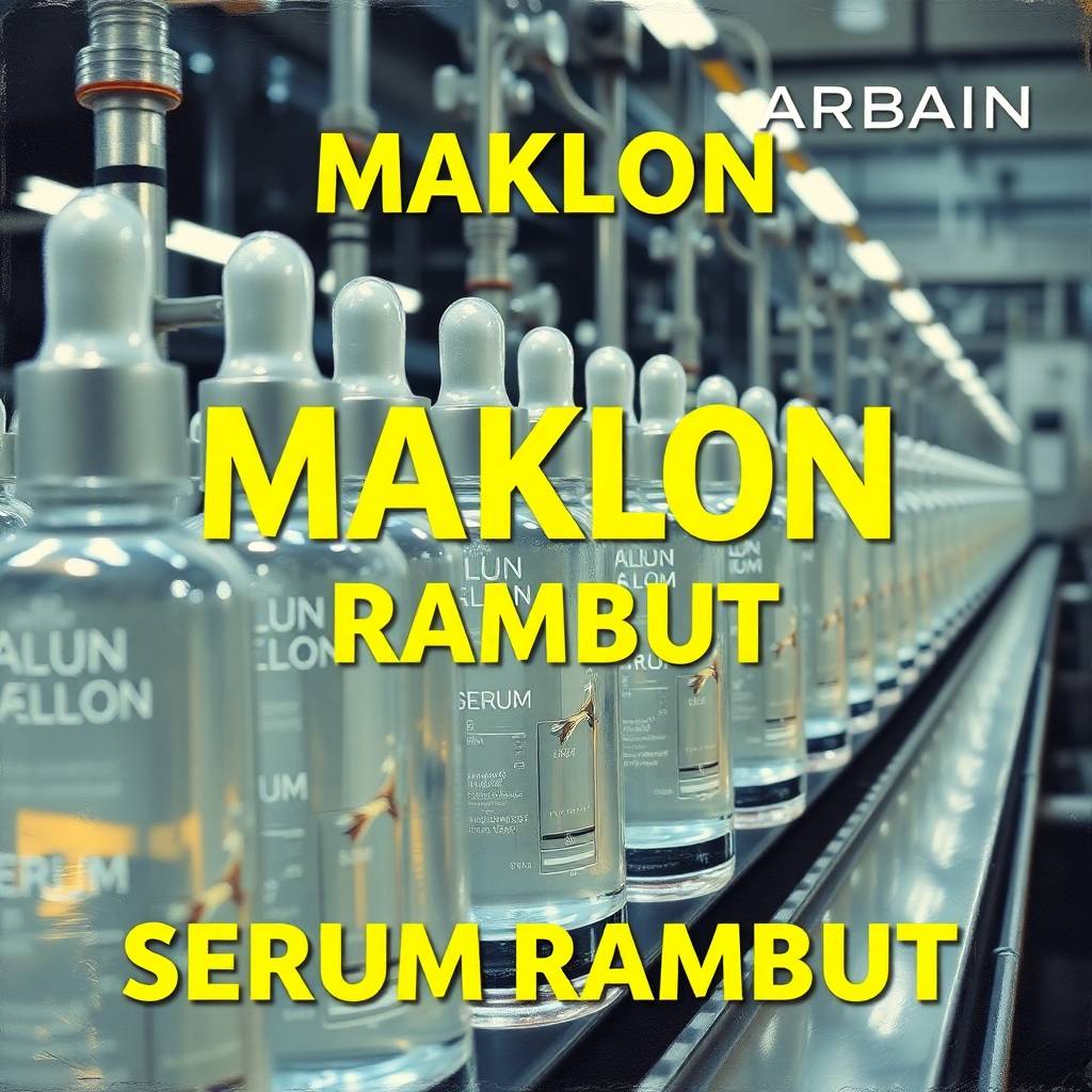 Pabrik Maklon Serum Rambut Eksklusif: Mengapa Pilih PT Arbain Jaya Investama?