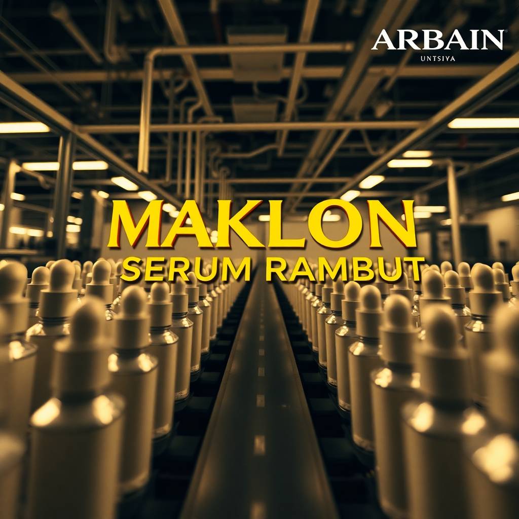Maklon Serum Rambut Terbaik: Pilih yang Tepat untuk Brand Premium Anda dengan PT Arbain Jaya Investama - 081804599614