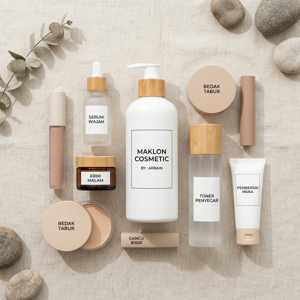 Jasa Maklon Kosmetik Terpercaya: Pabrik Maklon Arbain - Solusi Membuat Produk Kosmetik dan Skincare Sendiri