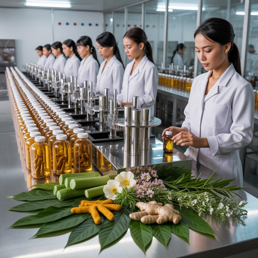 Lebih Aman dan Lebih Produktif: Jasa Maklon Kapsul Herbal Kewanitaan dengan Sistem Produksi Lengkap