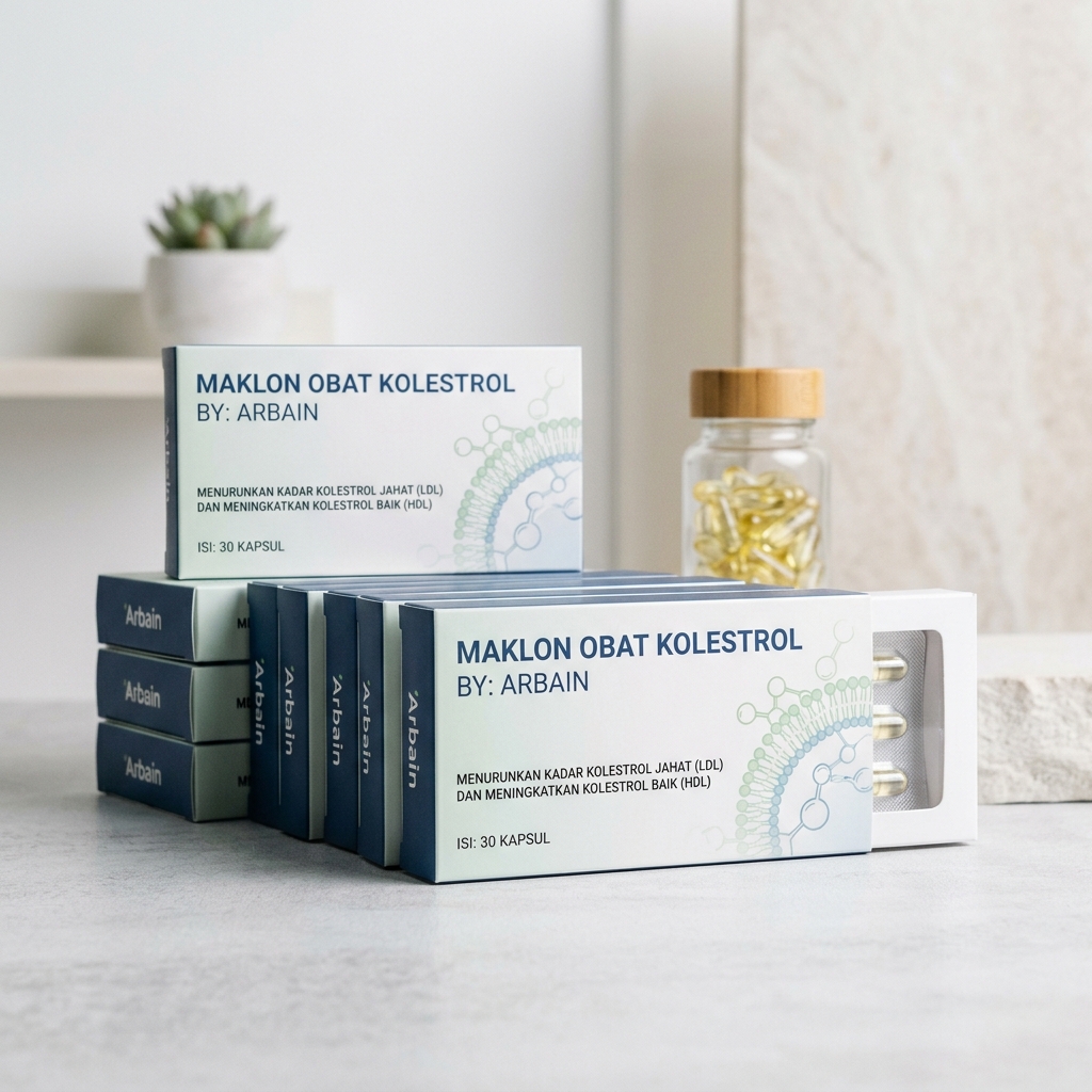 Ringkasan Rekomendasi Maklon Obat Kolesterol yang Profesional: Pabrik Arbain