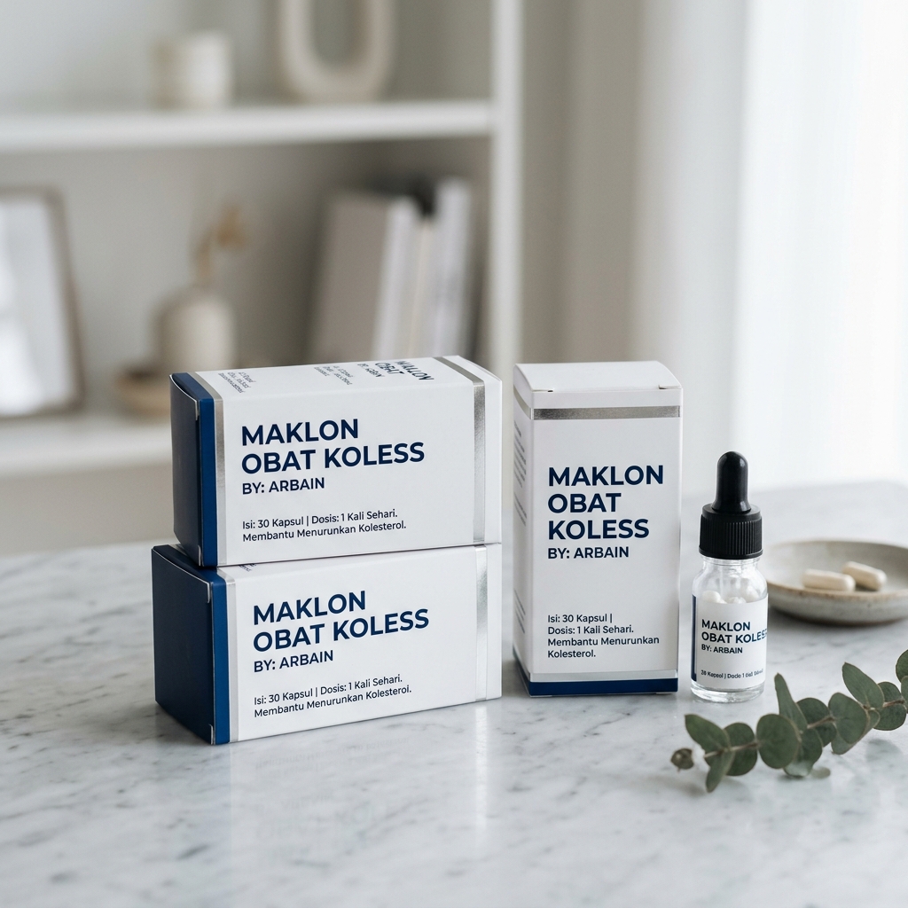 Cara Pesan Maklon Obat Kolesterol yang Aman dan Efektif: Membangun Brand Kesehatan Anda