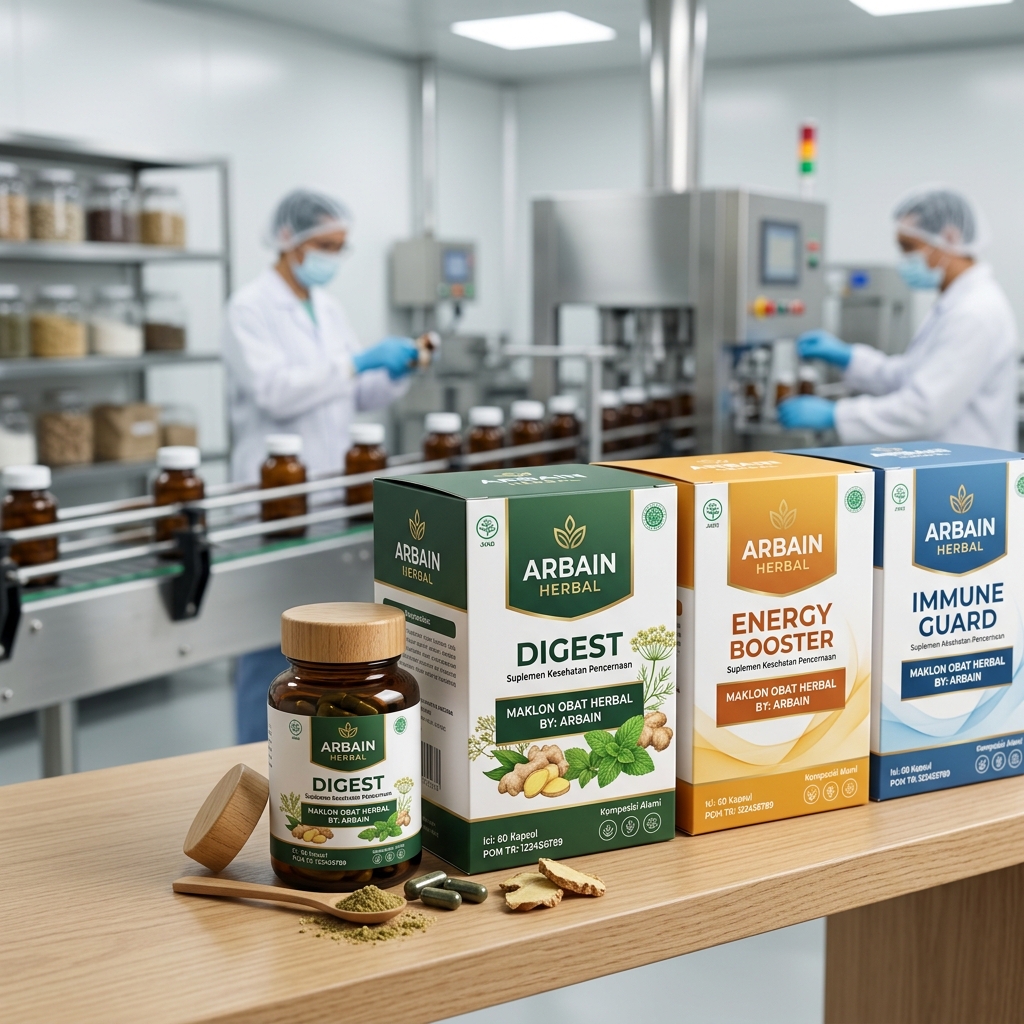Membuat Brand Herbal dengan Modal Terjangkau: Pabrik Maklon Arbain yang Siap Membantu