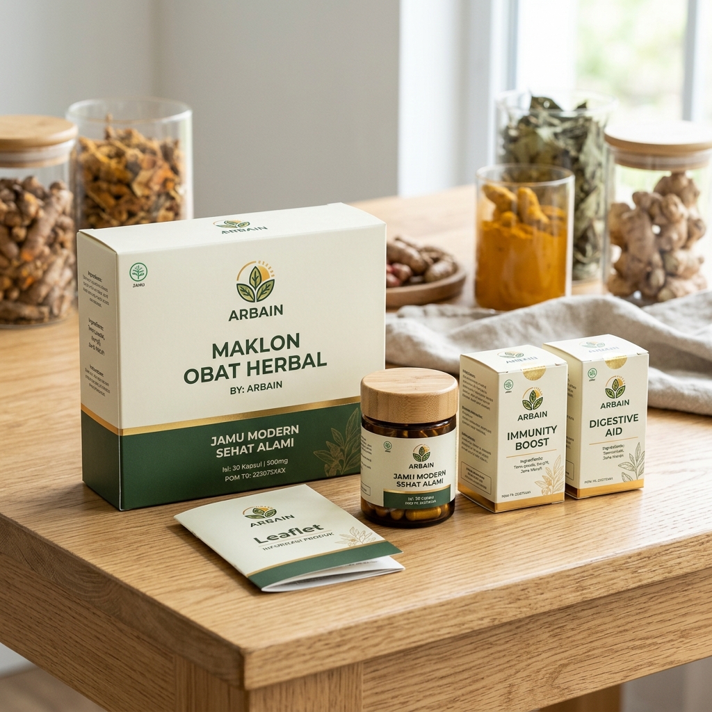 Modal Terjangkau, Pasar Memukau: Ciptakan Brand Herbal Anda Hari Ini - Pabrik Arbain