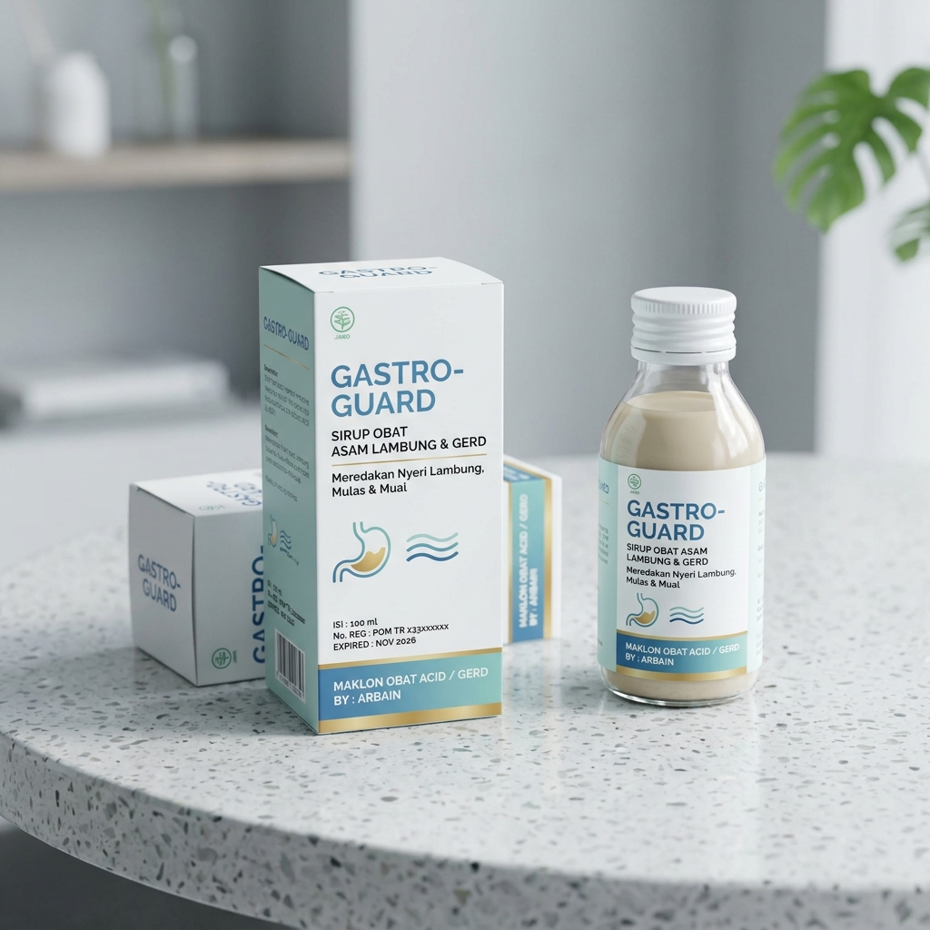 Panduan Memilih Pabrik Maklon Obat Asam Lambung / GERD yang Tepat untuk Bisnis Anda
