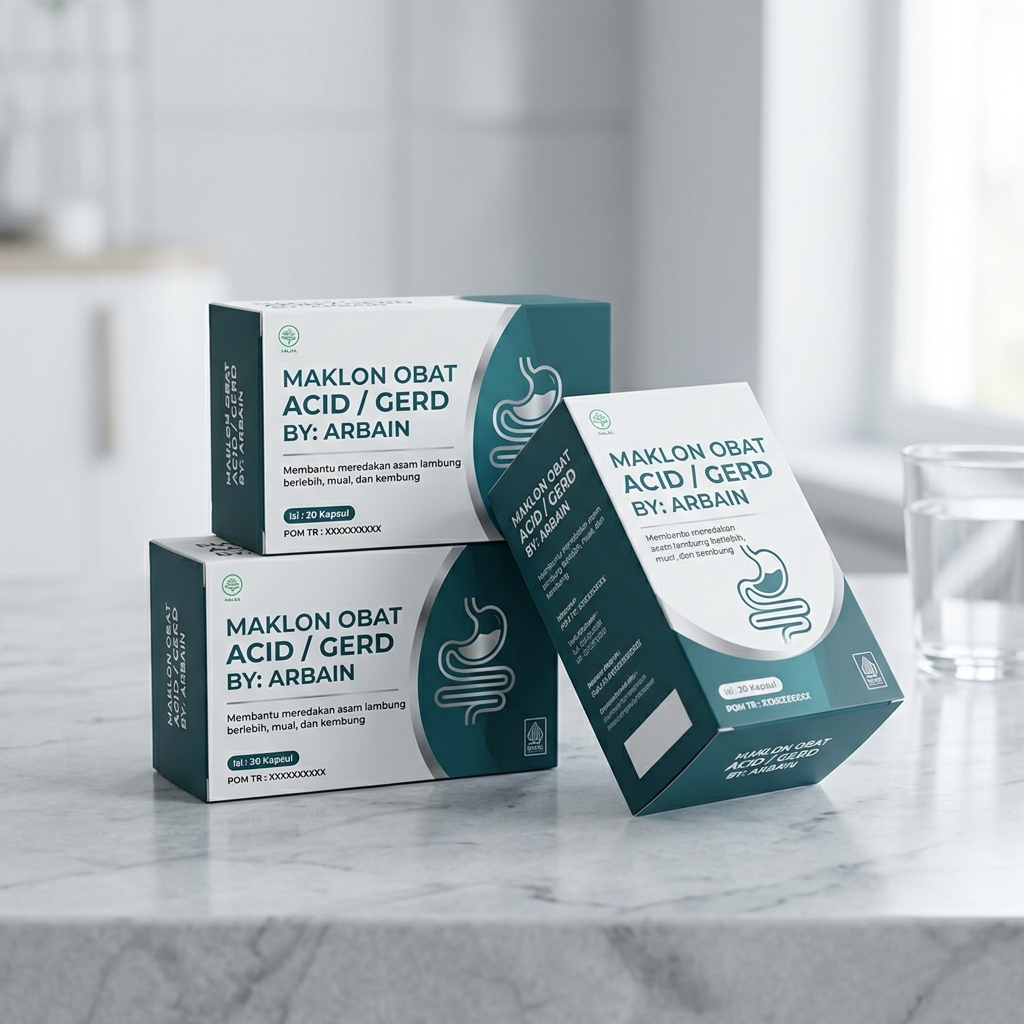 Cara Pesan yang Aman untuk Pembuatan Obat ASAM LAMBUNG / GERD dari Pabrik Maklon Arbain
