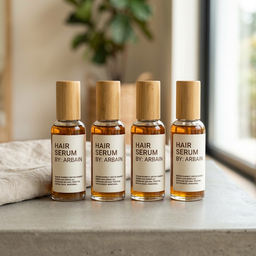 Produksi Serum Rambut BPOM &amp; Halal dari Pabrik Maklon Terpercaya untuk Bisnis Anda
