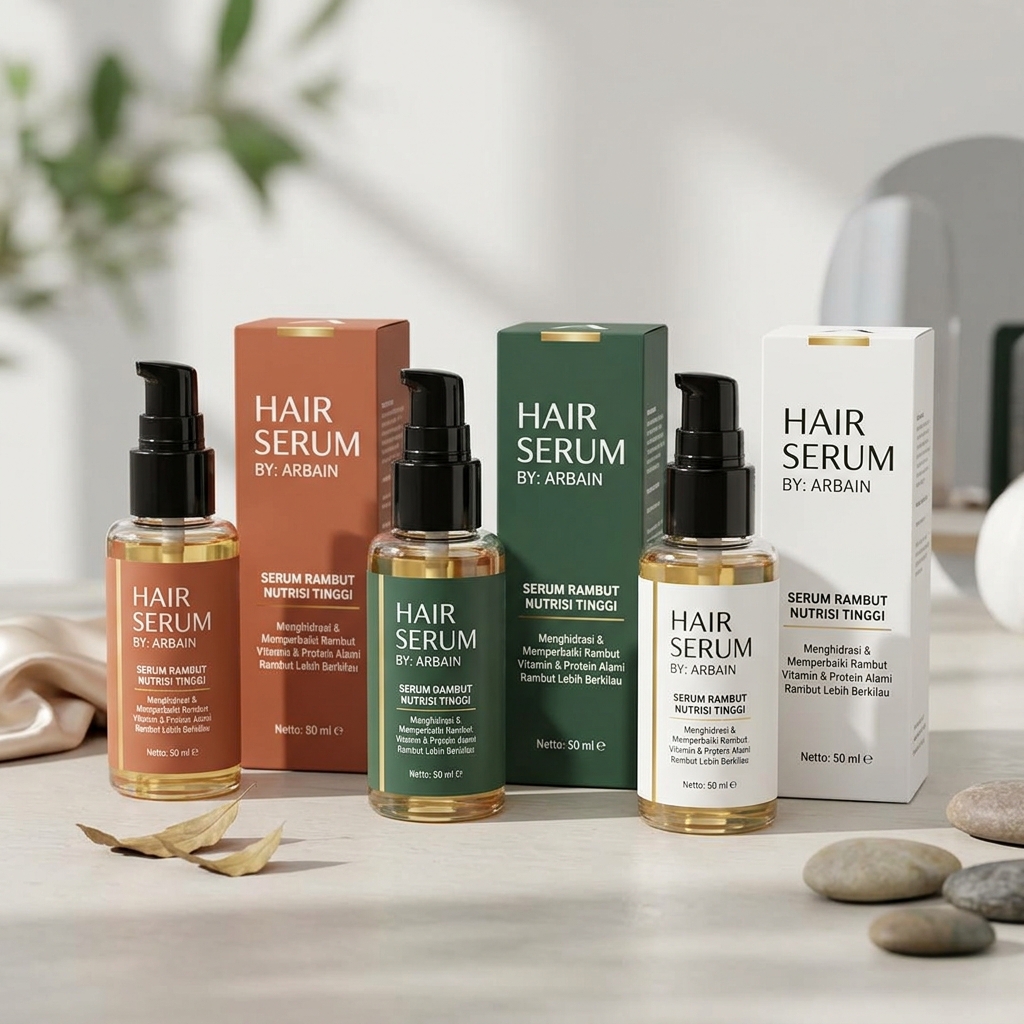 Produksi Serum Rambut Terjamin BPOM & Halal dengan Pabrik Maklon Arbain: Pilihan Tepat untuk Mengatasi Masalah Rambut