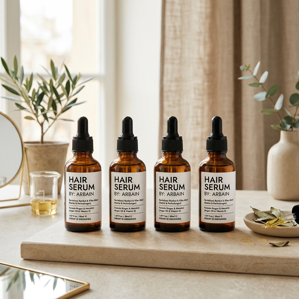Pabrik Maklon Serum Rambut BPOM & Halal: Cocok Untuk Merek Kosmetik Muda yang Ingin Tumbuh