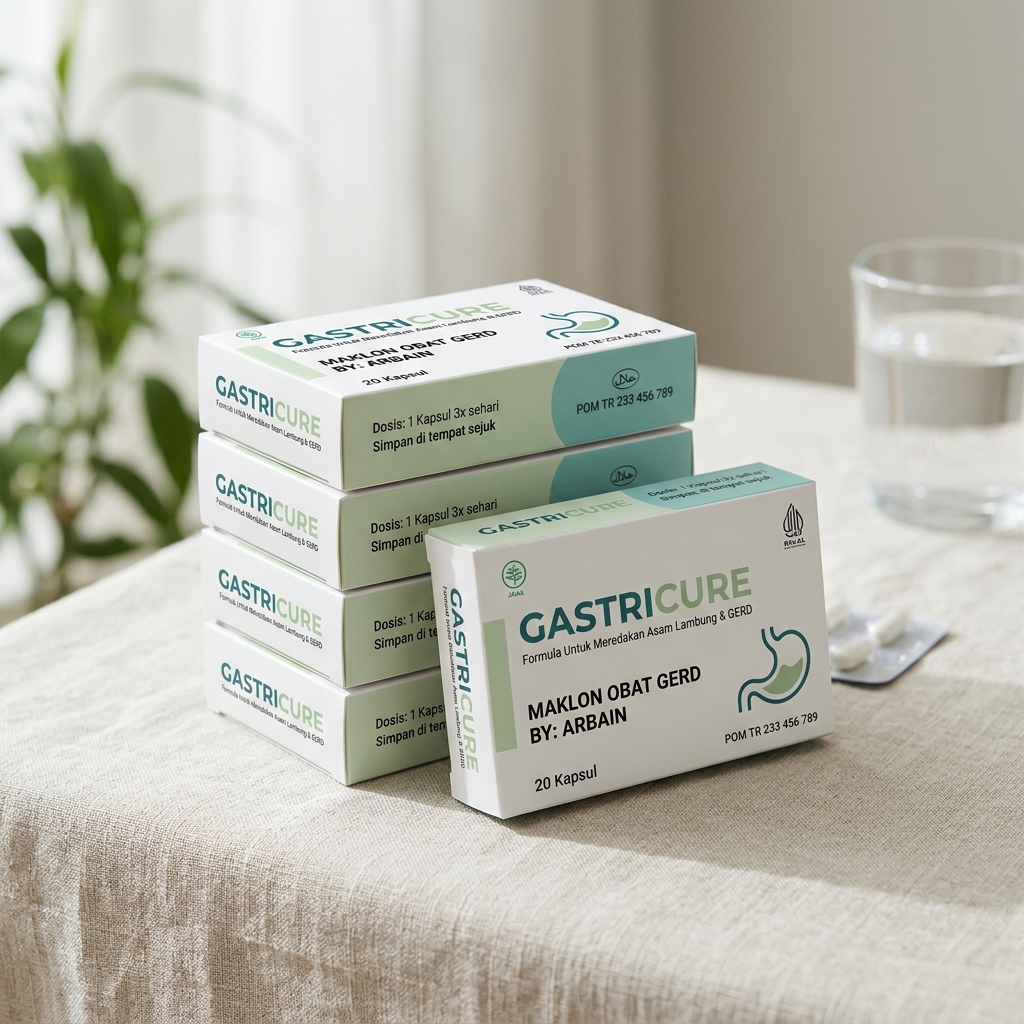 Pabrikan Maklon Obat Asam Lambung / GERD yang Memuaskan dan Efektif