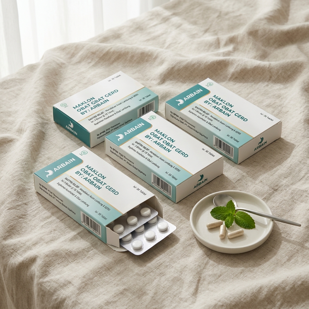 Cara Pesan Pabrik Jasa Maklon Obat Asam Lambung / GERD yang Aman dan Efektif