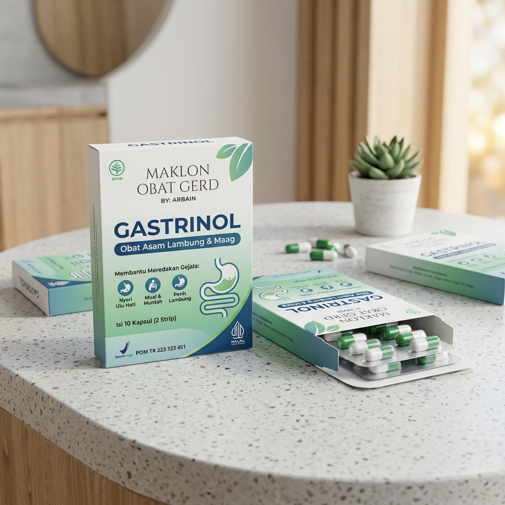 Kenapa Memilih Jasa Maklon Arbain untuk Membuat Obat Asam Lambung / GERD?
