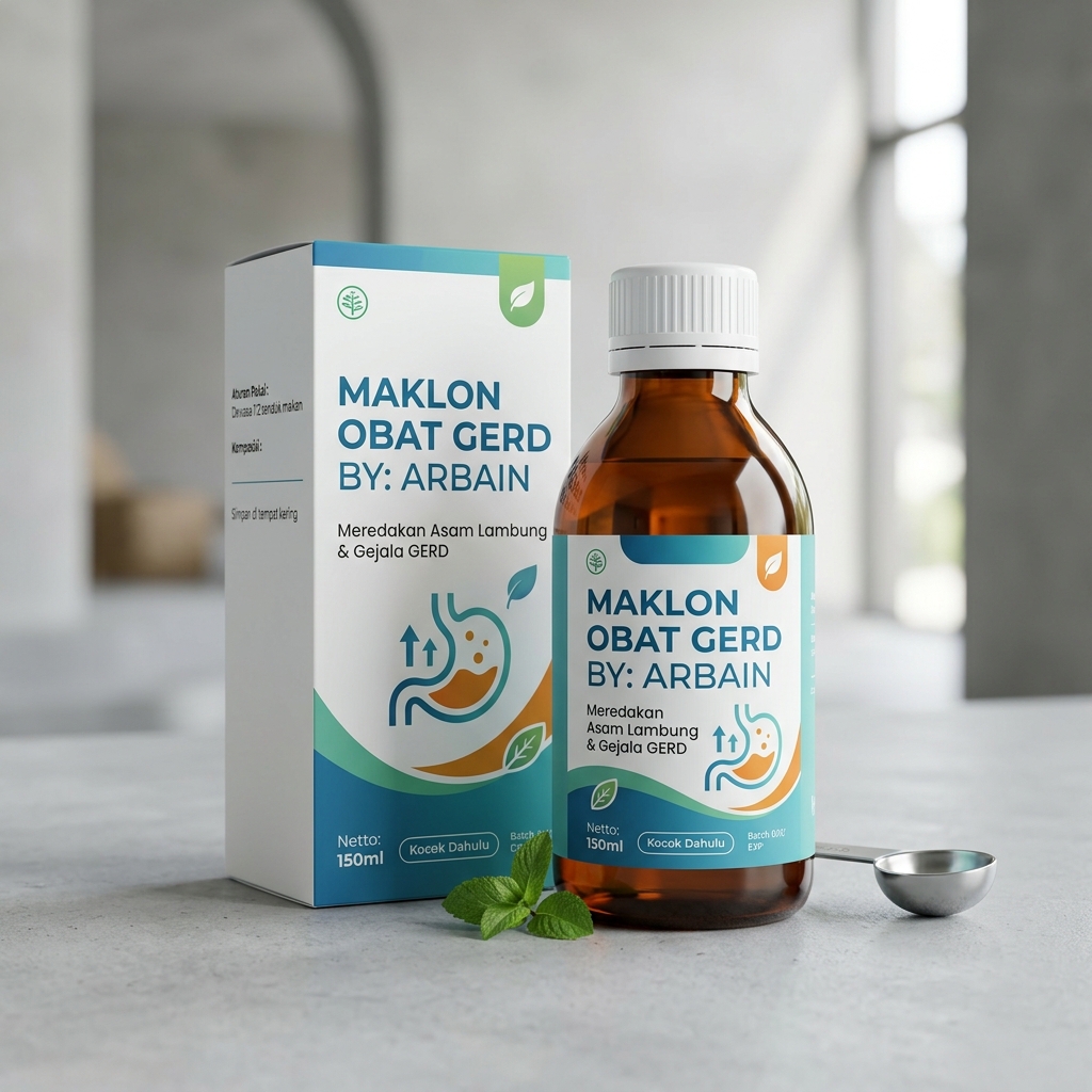 Maklon Arbain: Pabrik Jasa Maklon Obat Asam Lambung / GERD yang Cocok untuk Anda!