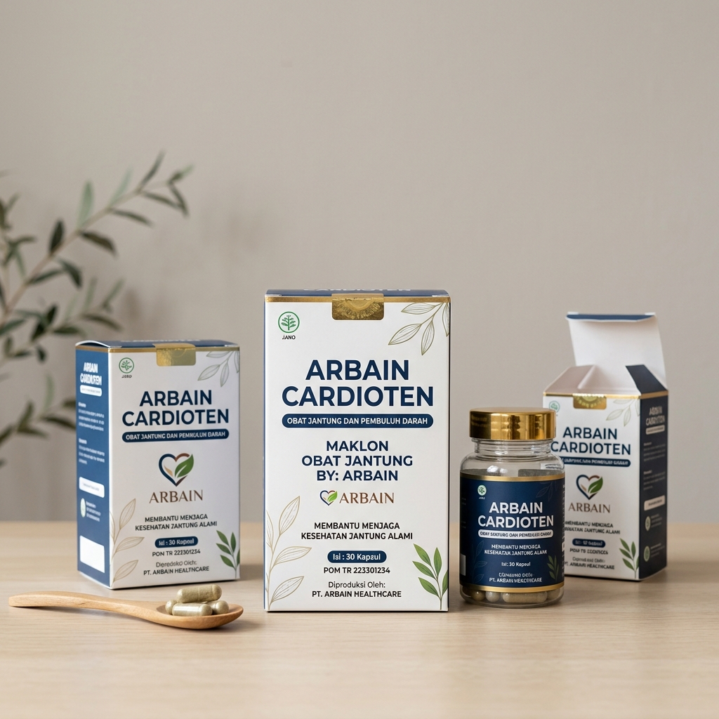 Cara Pesan Obat Herbal Jantung yang Aman di Pabrik Maklon Arbain
